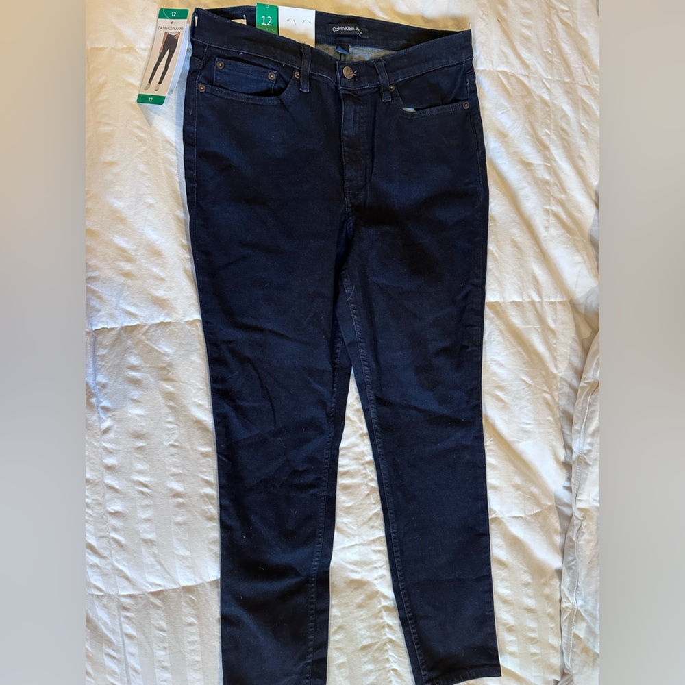 Calvin Klein Jeans- High Rise Skinny - size 12